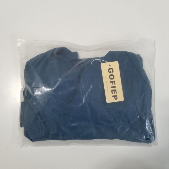 Gofiep Women's Summer Cut Out Twisted Tennis Dress with Built in Shorts - Small - Picture 7 of 9